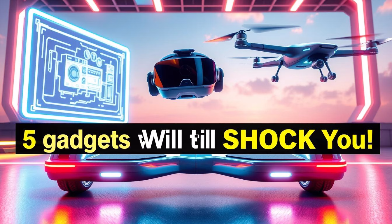 5 Amazing Gadgets That Will SHOCK You in 2025!